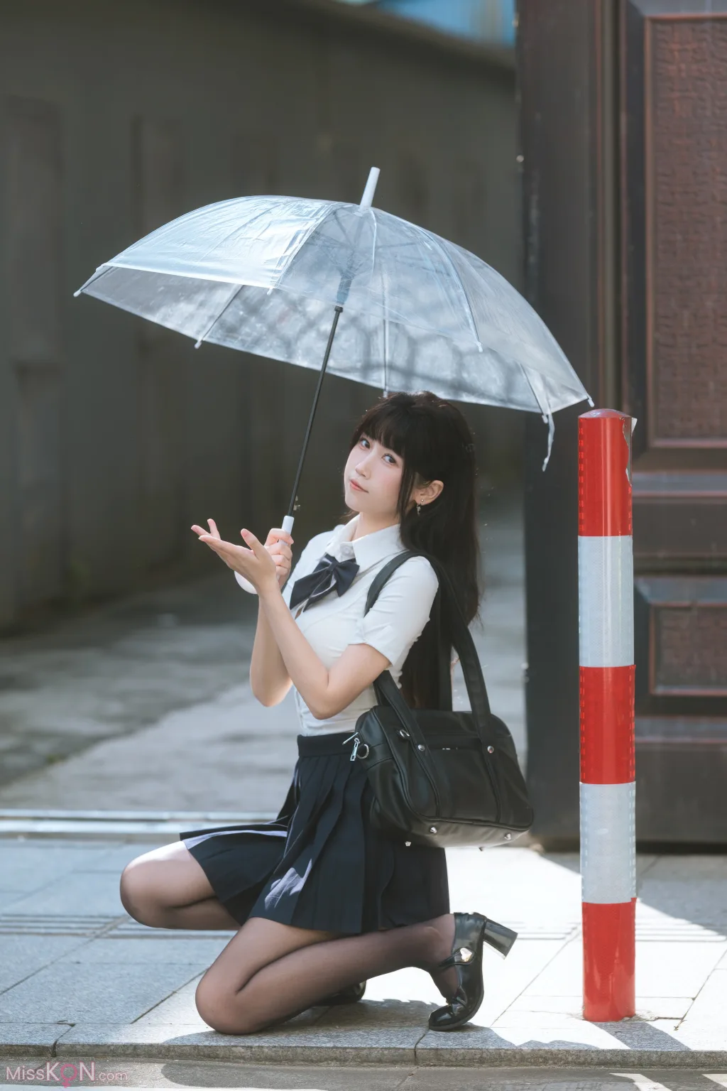 Coser@不呆猫: JK学妹户外 (59 photos)