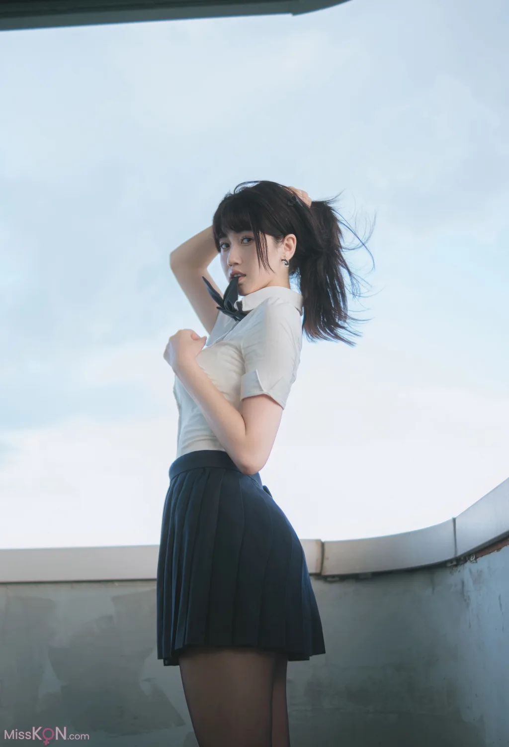 Coser@不呆猫: JK学妹户外 (59 photos)