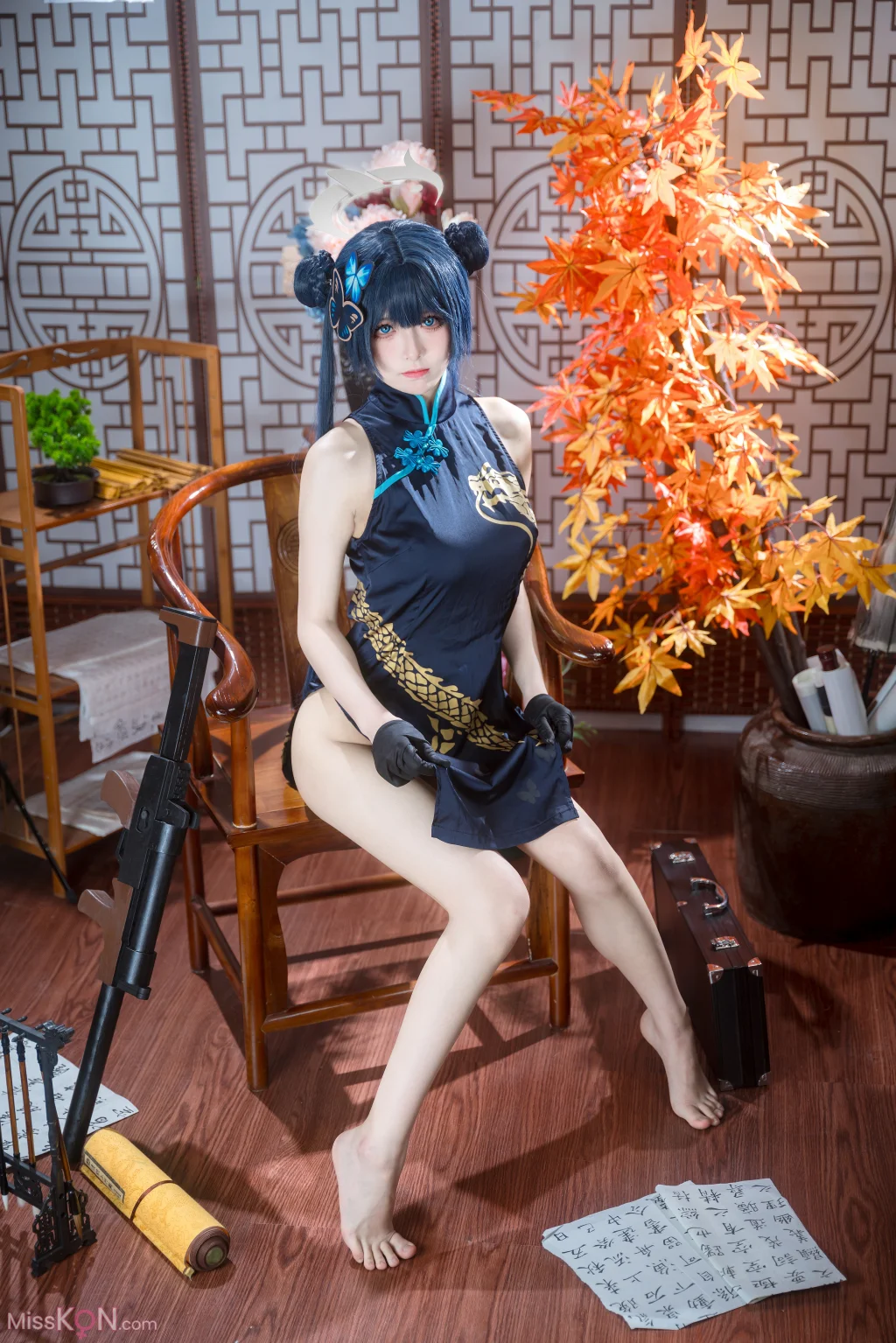 Coser@九柒喵: 碧蓝档案 妃咲 (28 photos)