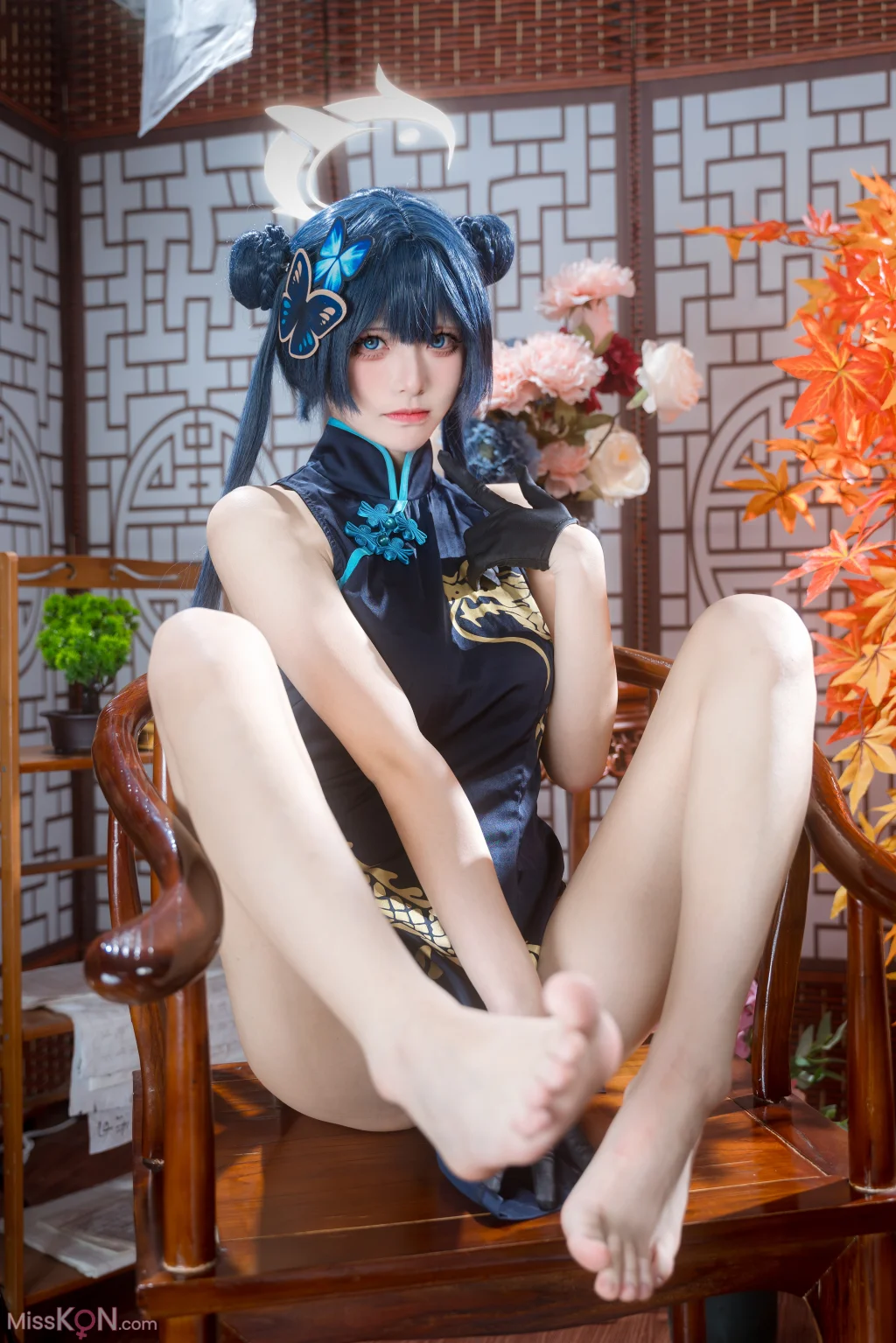 Coser@九柒喵: 碧蓝档案 妃咲 (28 photos)