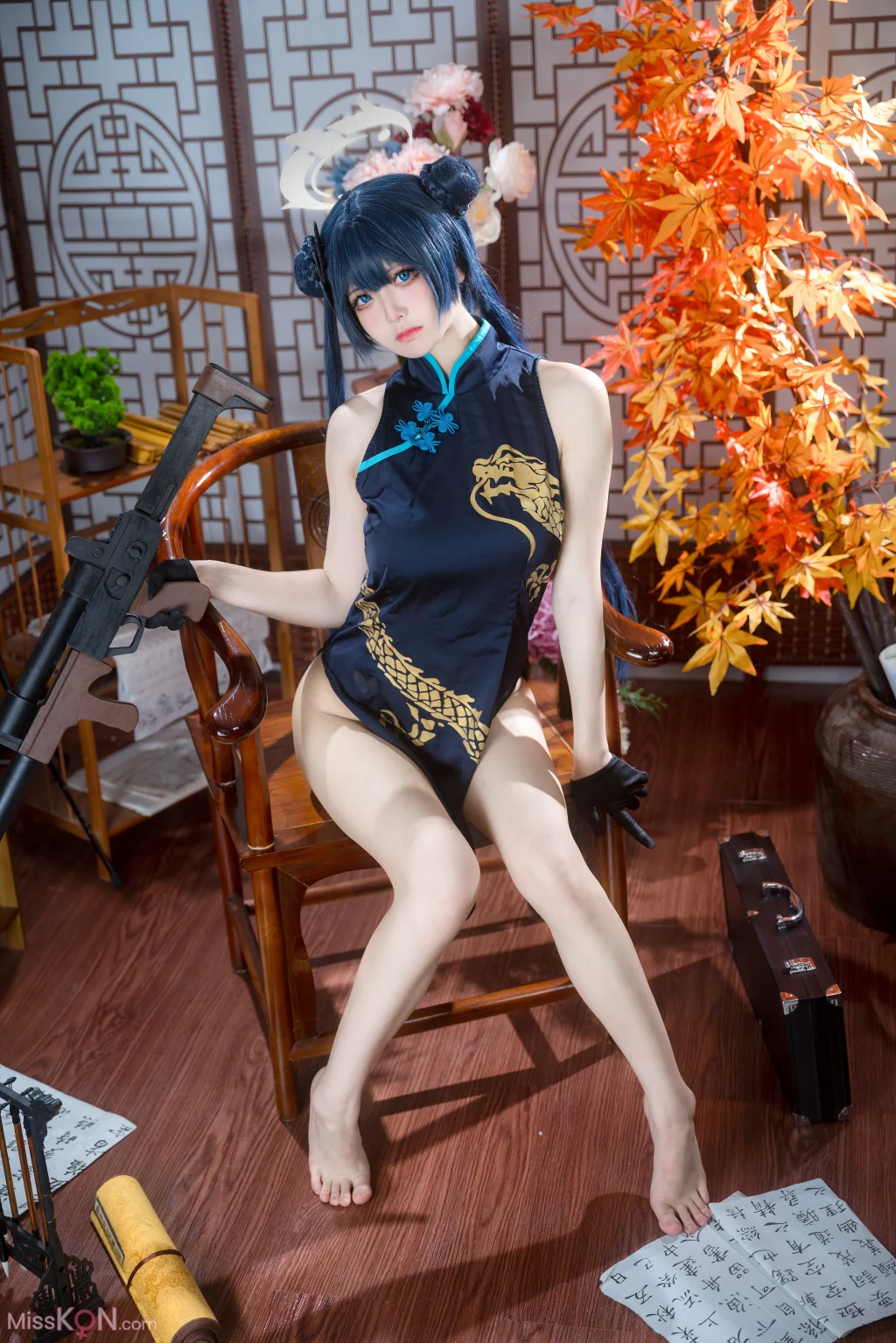 Coser@九柒喵: 碧蓝档案 妃咲 (28 photos)