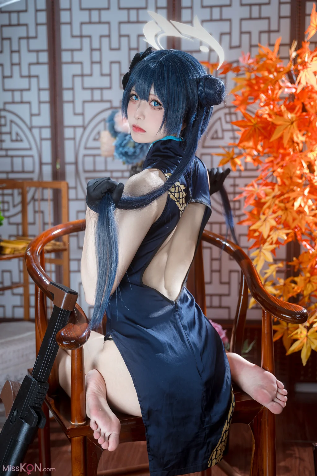 Coser@九柒喵: 碧蓝档案 妃咲 (28 photos)