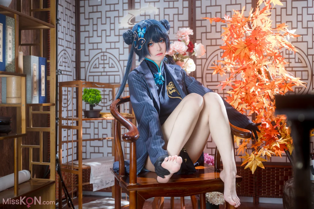 Coser@九柒喵: 碧蓝档案 妃咲 (28 photos)