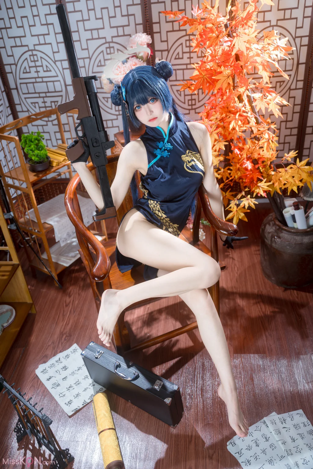 Coser@九柒喵: 碧蓝档案 妃咲 (28 photos)