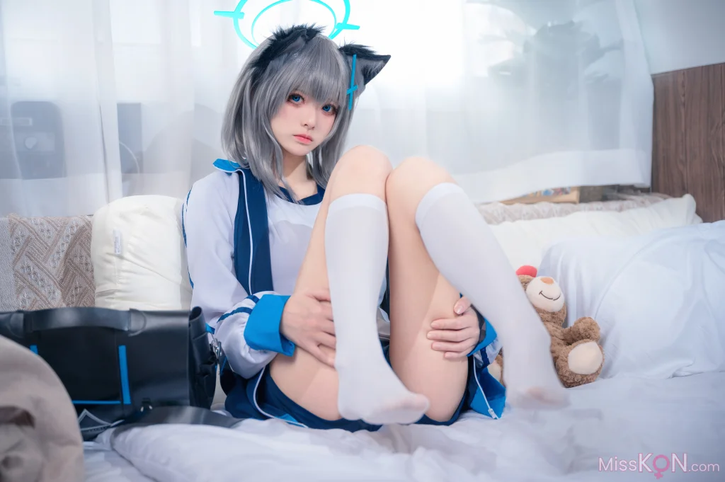 Coser@九柒喵: 体操服白子 (17 photos)