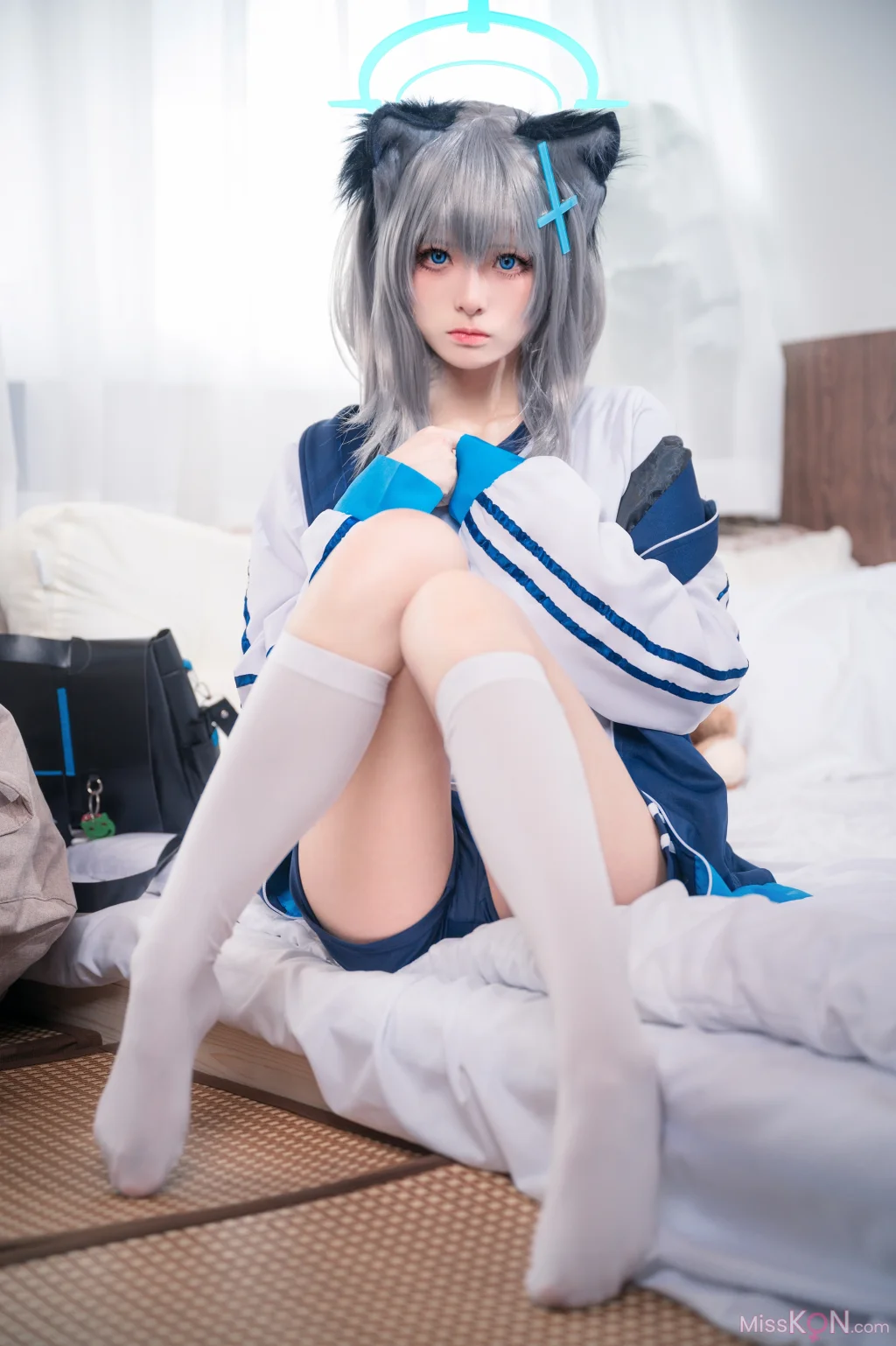 Coser@九柒喵: 体操服白子 (17 photos)