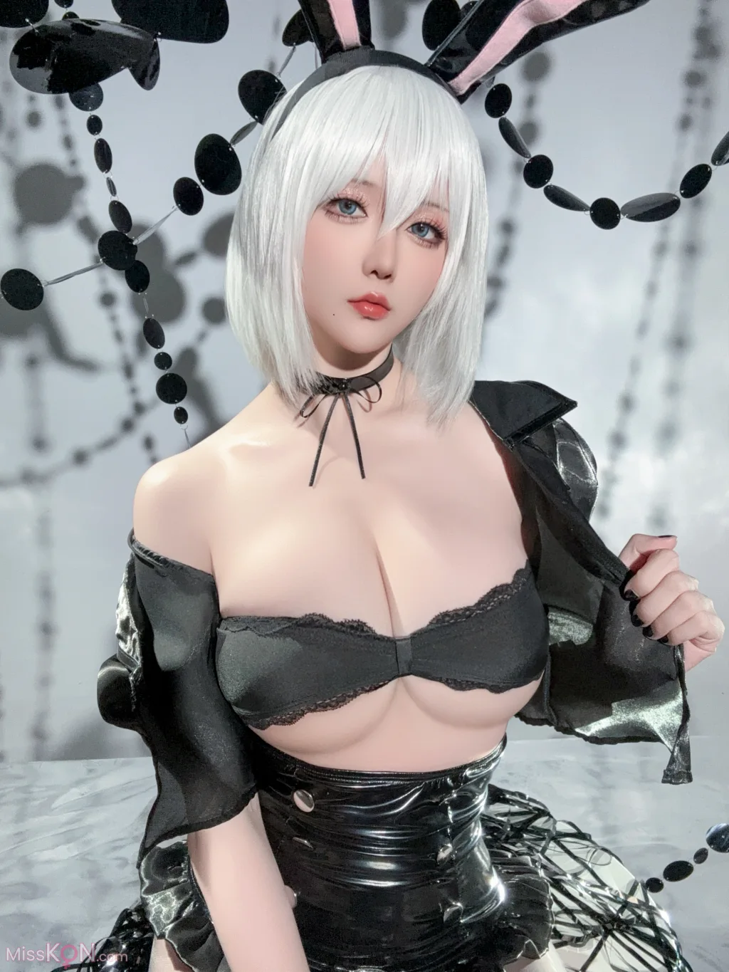 Coser@星之迟迟Hoshilily: 尼尔：机械纪元 2B 兔女郎 (34 photos)