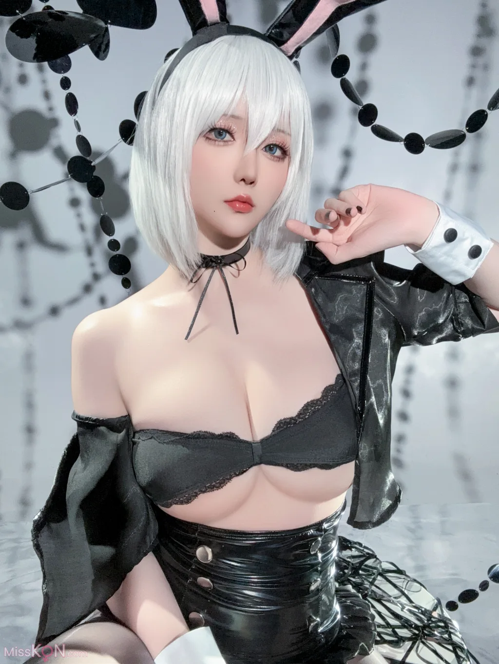 Coser@星之迟迟Hoshilily: 尼尔：机械纪元 2B 兔女郎 (34 photos)