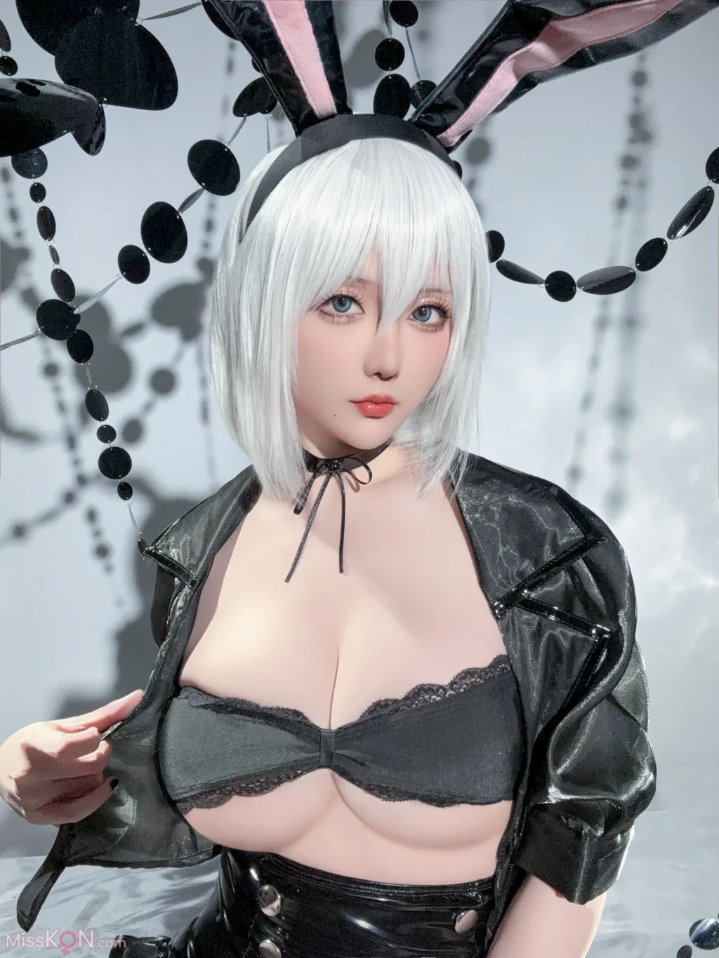 Coser@星之迟迟Hoshilily: 尼尔：机械纪元 2B 兔女郎 (34 photos)