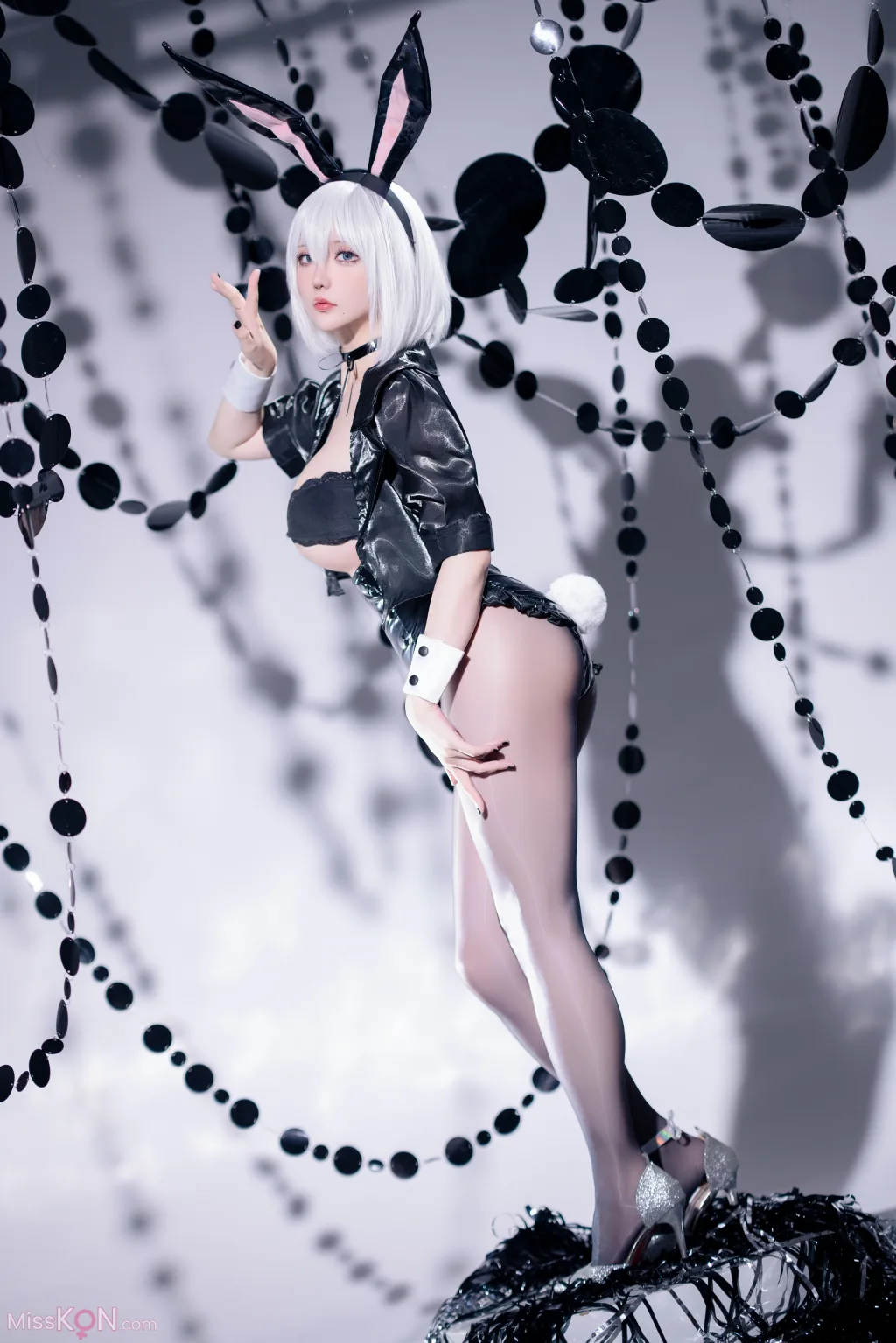 Coser@星之迟迟Hoshilily: 尼尔：机械纪元 2B 兔女郎 (34 photos)