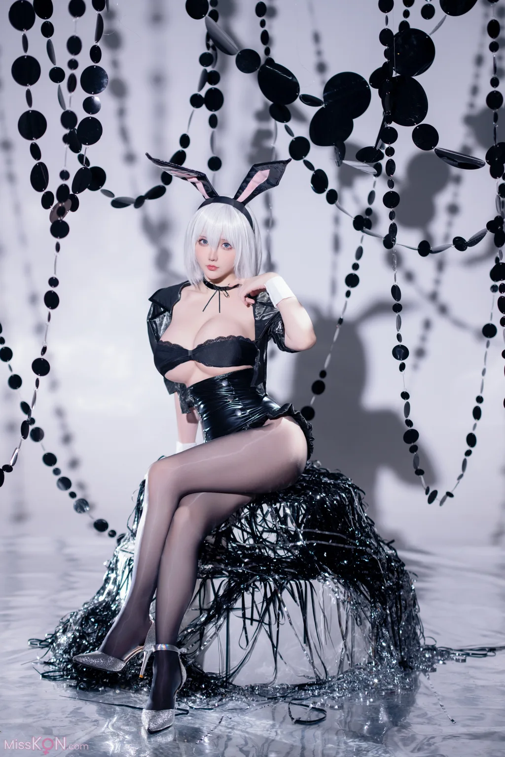 Coser@星之迟迟Hoshilily: 尼尔：机械纪元 2B 兔女郎 (34 photos)