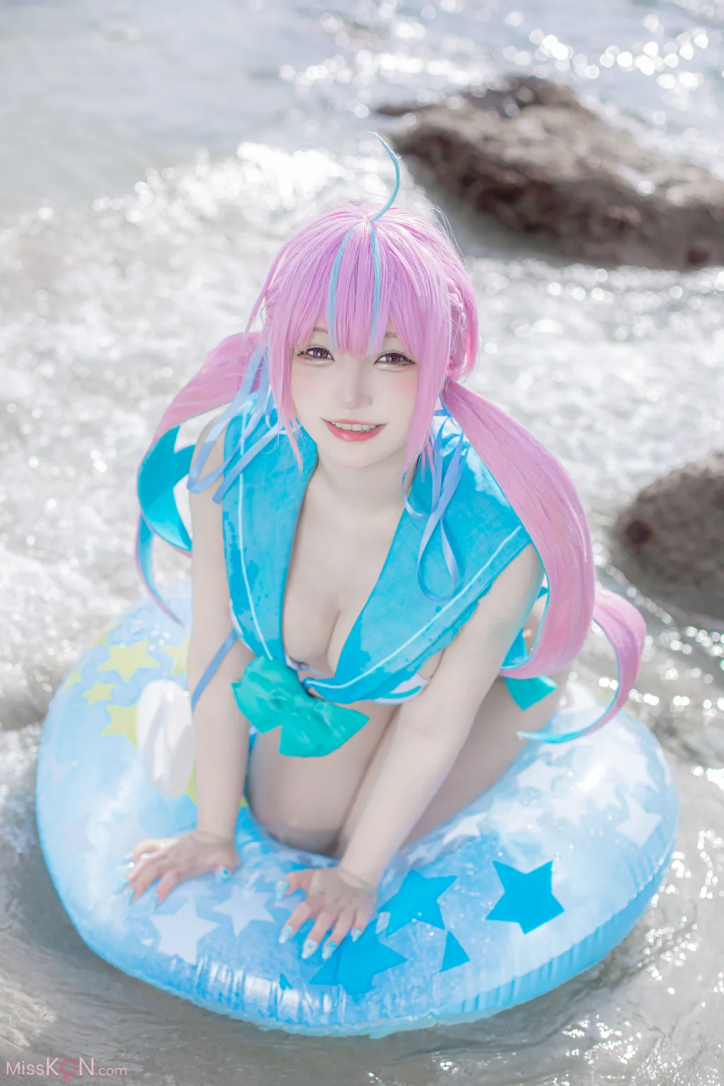 Coser@Takanashi Hanari: Aqua (21 photos)