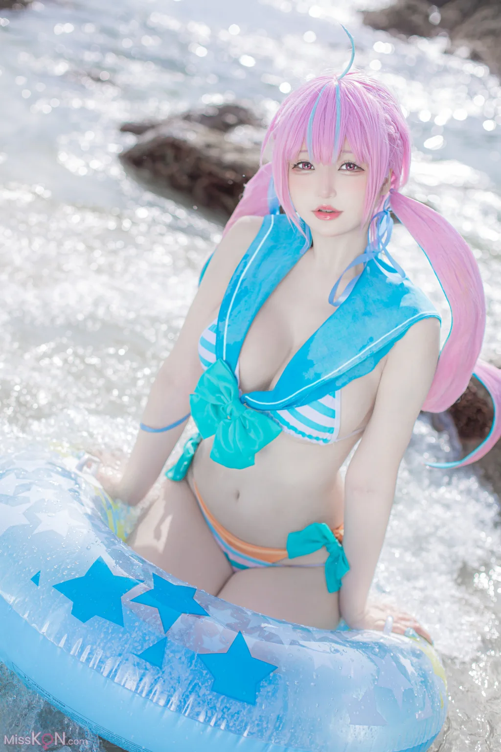 Coser@Takanashi Hanari: Aqua (21 photos)