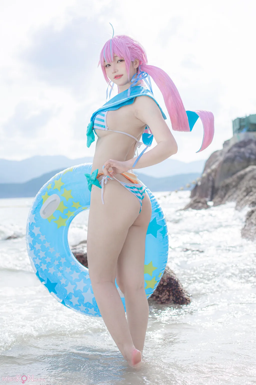 Coser@Takanashi Hanari: Aqua (21 photos)