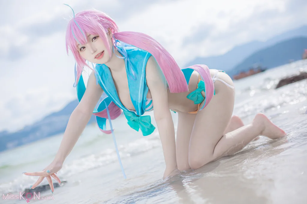 Coser@Takanashi Hanari: Aqua (21 photos)
