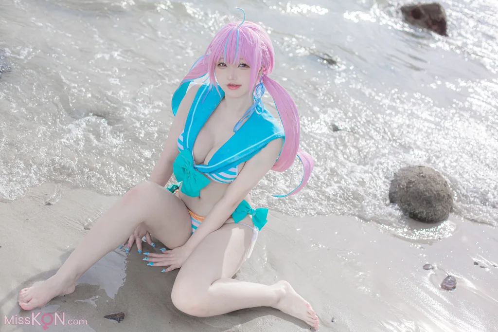 Coser@Takanashi Hanari: Aqua (21 photos)