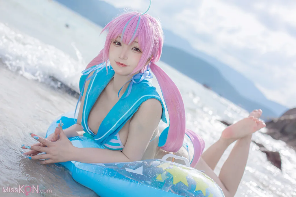 Coser@Takanashi Hanari: Aqua (21 photos)