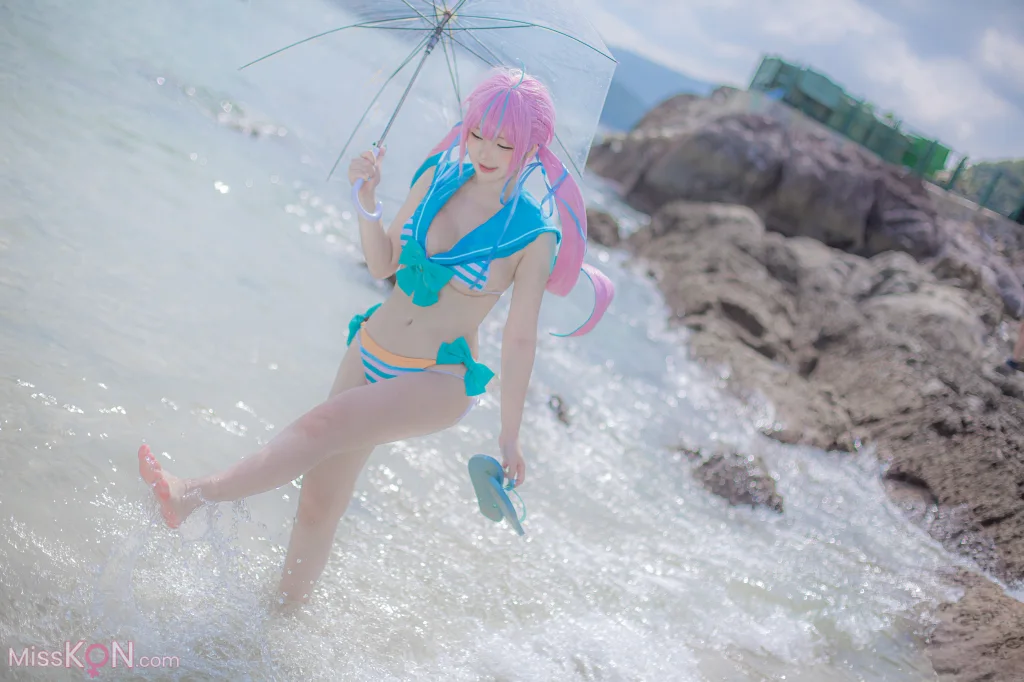 Coser@Takanashi Hanari: Aqua (21 photos)