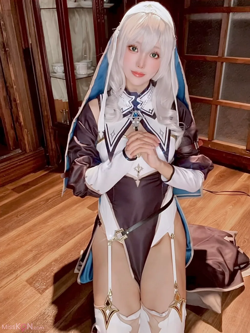 Coser@Ely_eee (ElyEE子): Shirogane noel~Nun (27 photos )