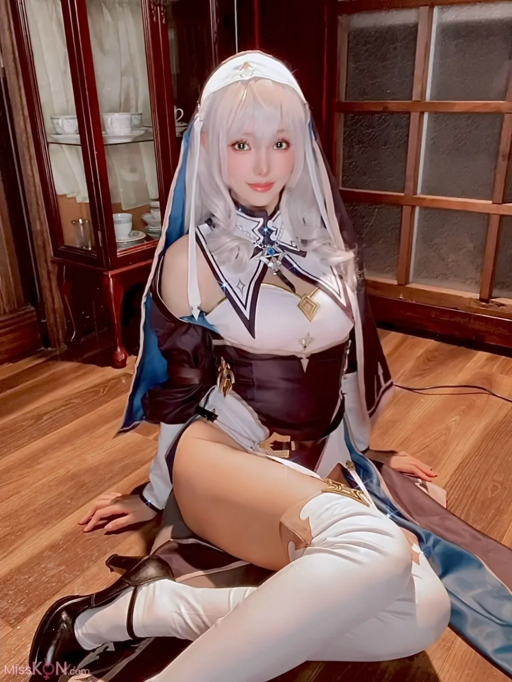 Coser@Ely_eee (ElyEE子): Shirogane noel~Nun (27 photos )