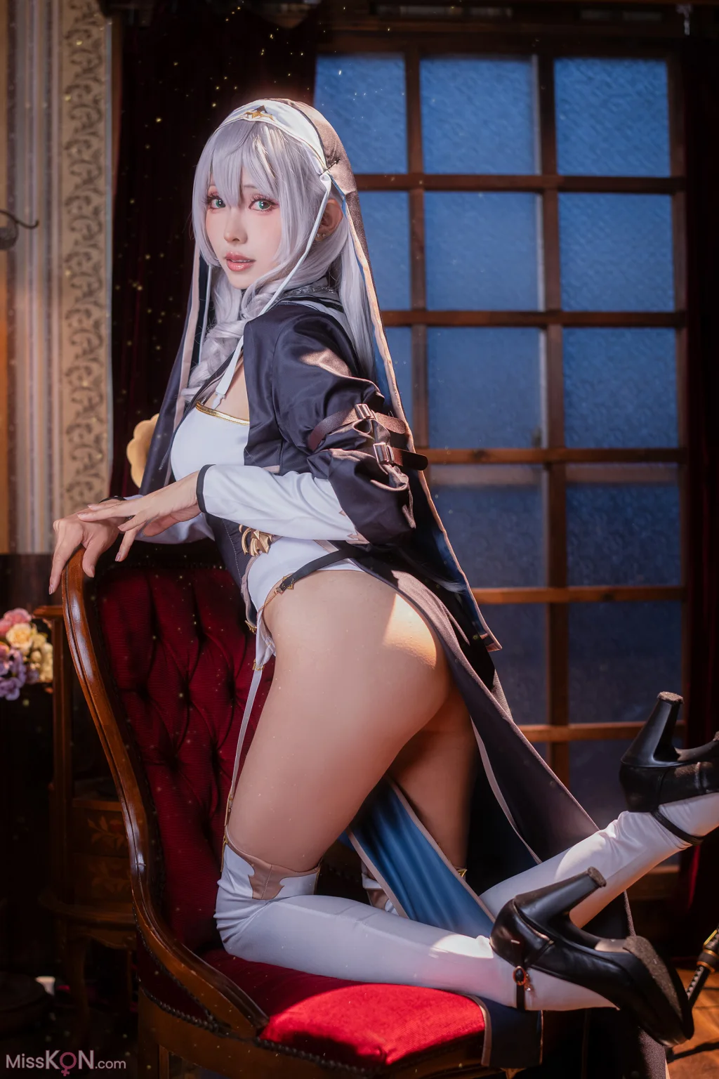 Coser@Ely_eee (ElyEE子): Shirogane noel~Nun (27 photos )