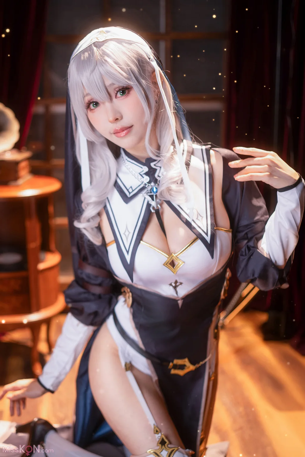 Coser@Ely_eee (ElyEE子): Shirogane noel~Nun (27 photos )