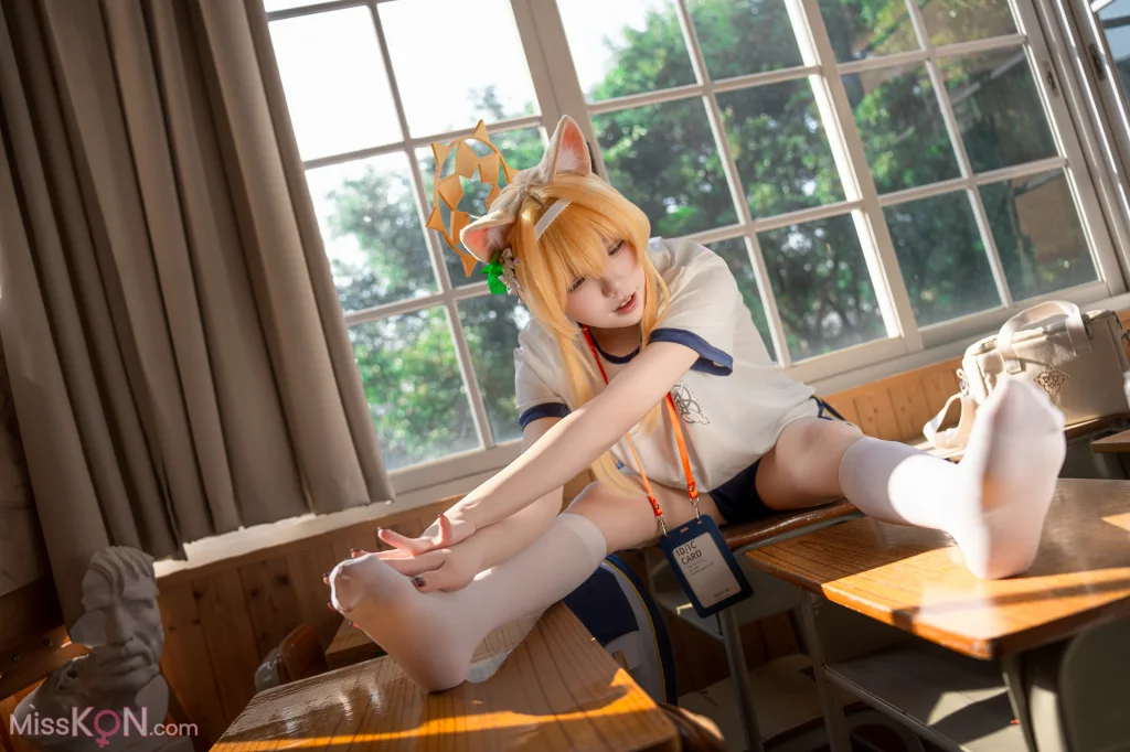 Coser@纸悦Etsu_ko: 玛丽体操服 (64 photos)