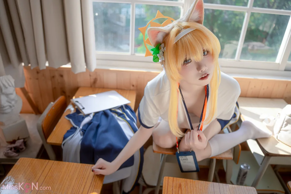 Coser@纸悦Etsu_ko: 玛丽体操服 (64 photos)