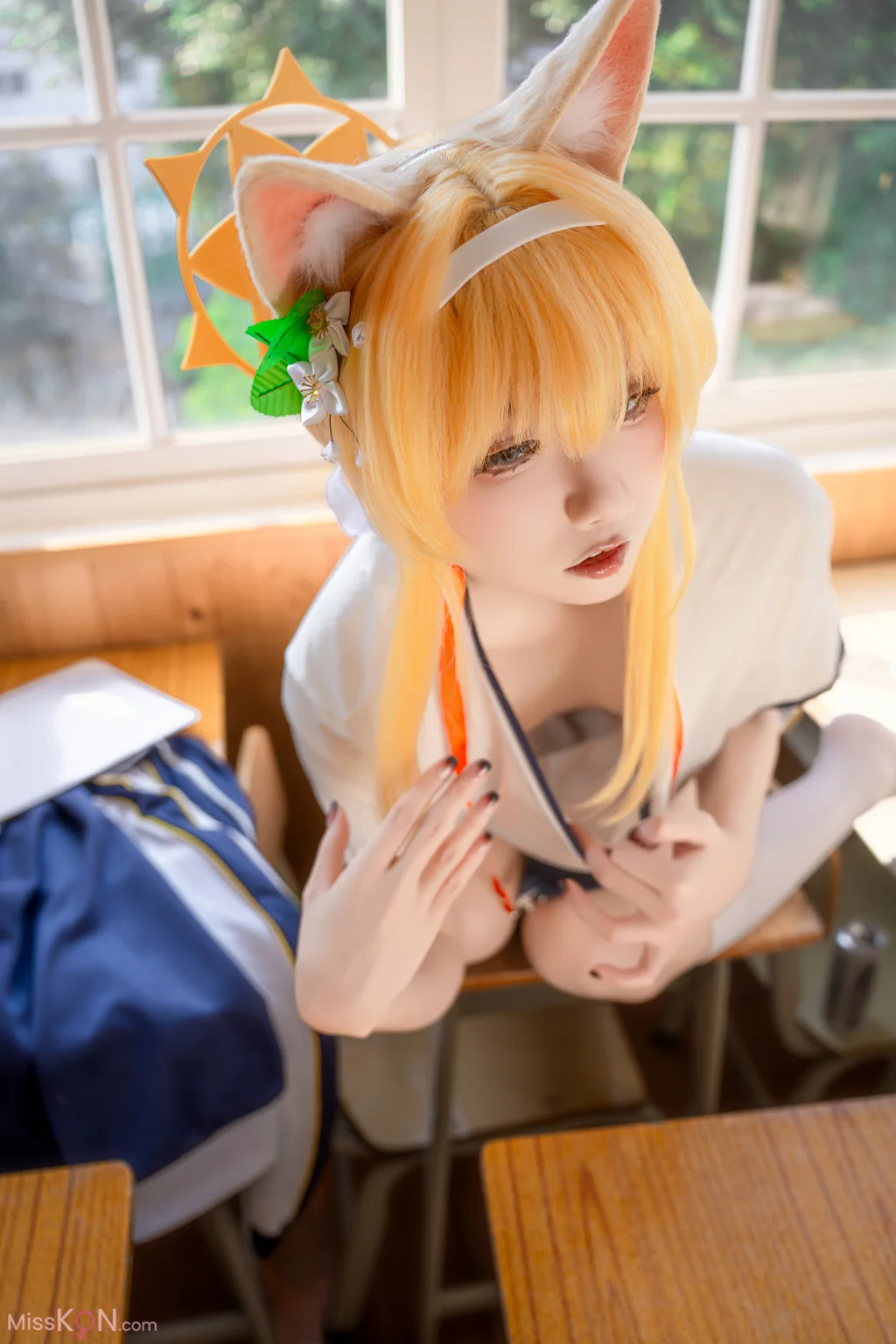 Coser@纸悦Etsu_ko: 玛丽体操服 (64 photos)