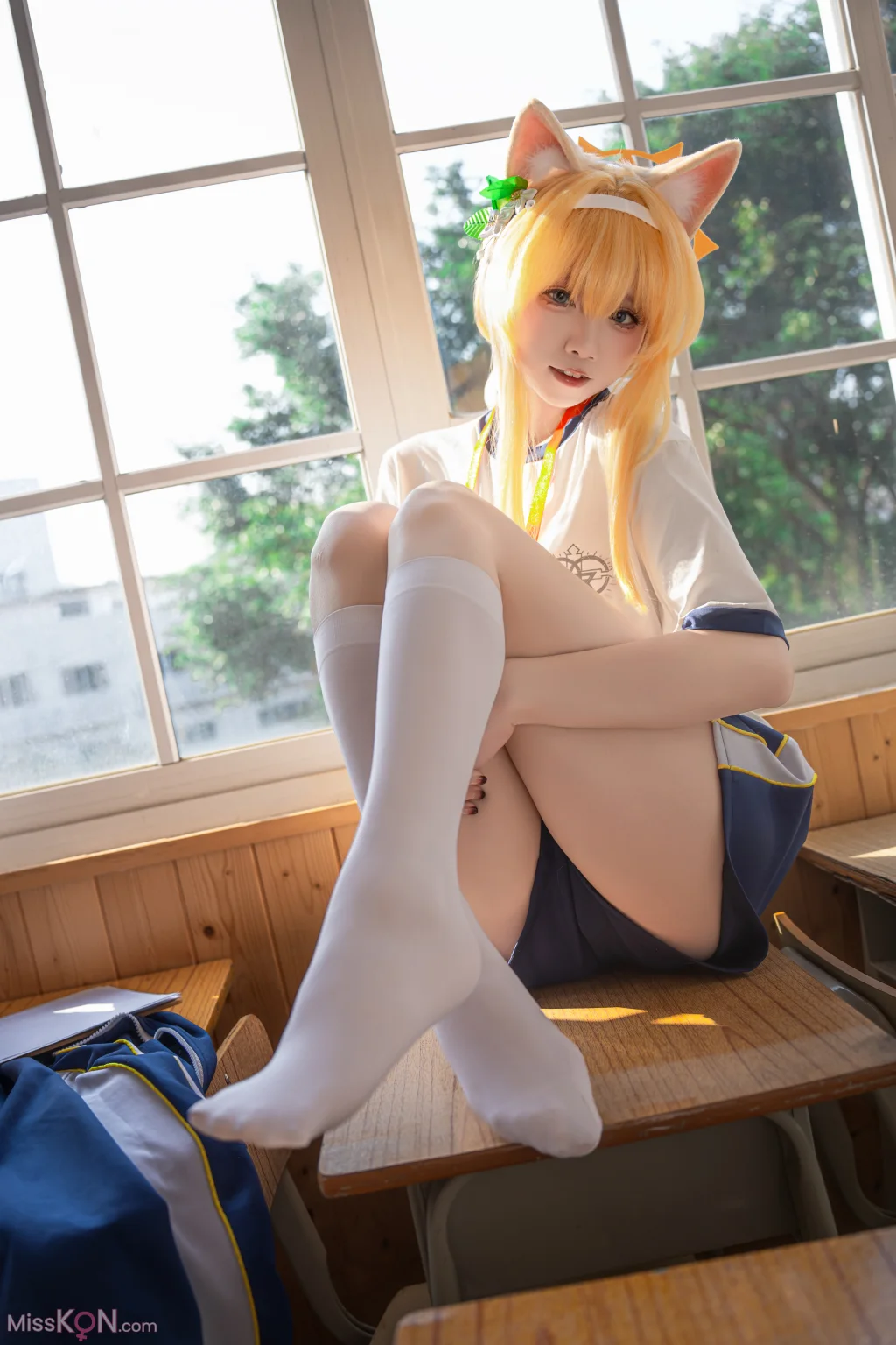 Coser@纸悦Etsu_ko: 玛丽体操服 (64 photos)
