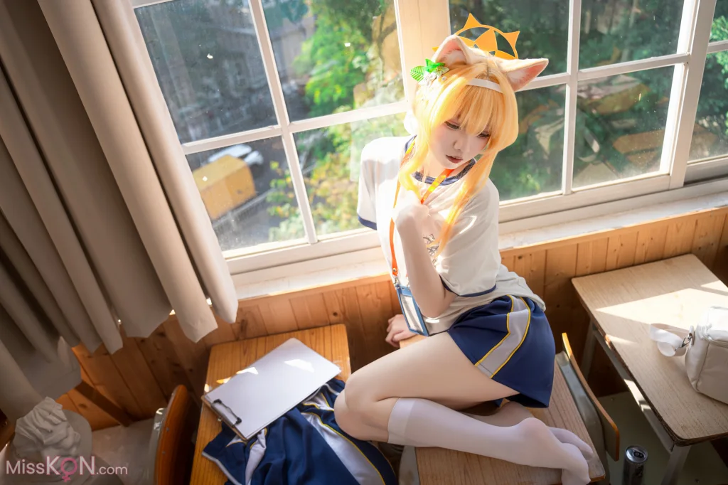 Coser@纸悦Etsu_ko: 玛丽体操服 (64 photos)