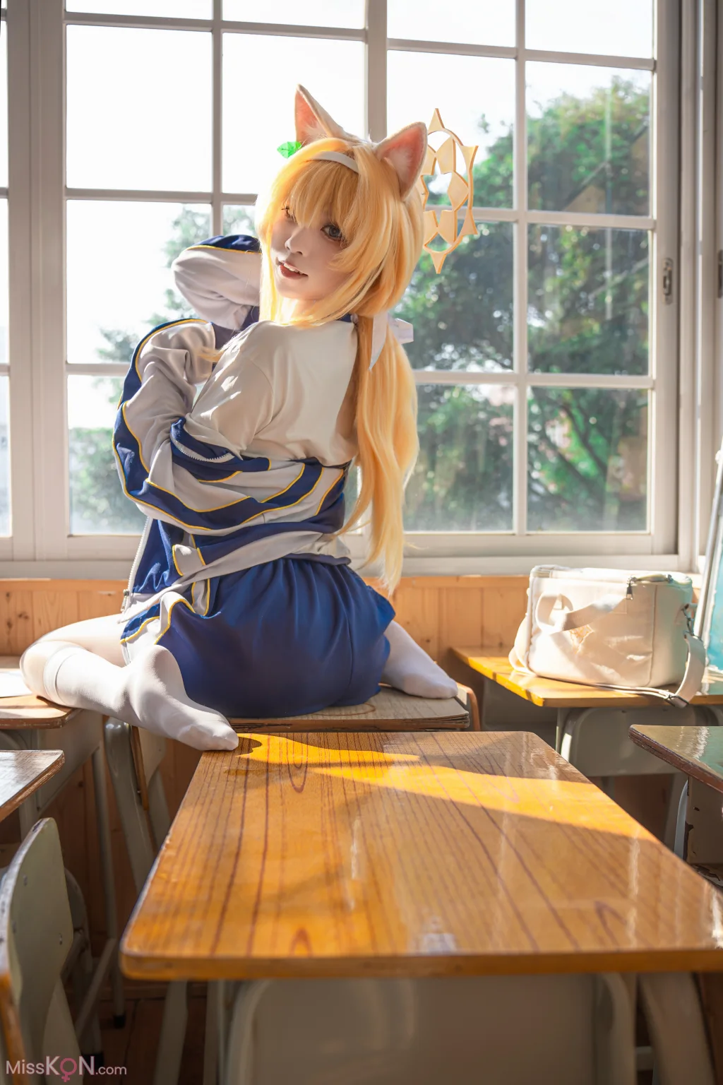Coser@纸悦Etsu_ko: 玛丽体操服 (64 photos)