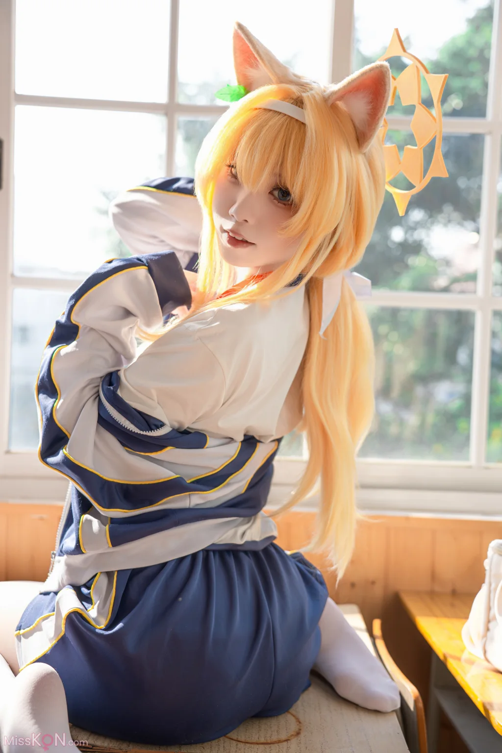 Coser@纸悦Etsu_ko: 玛丽体操服 (64 photos)
