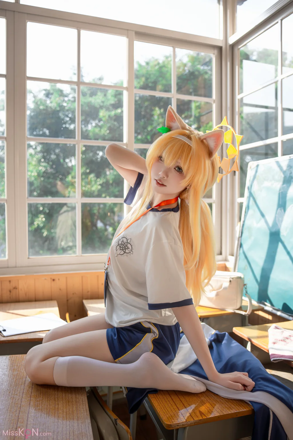 Coser@纸悦Etsu_ko: 玛丽体操服 (64 photos)