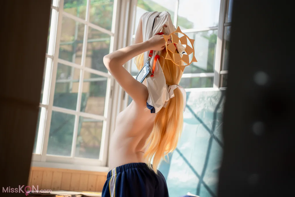 Coser@纸悦Etsu_ko: 玛丽体操服 (64 photos)