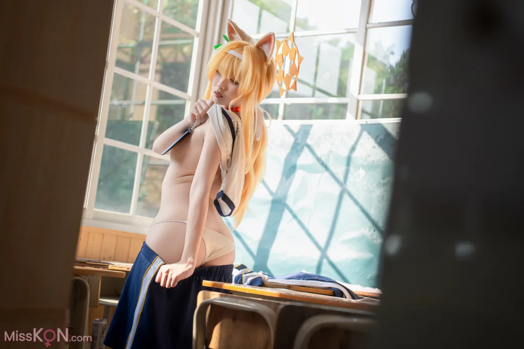 Coser@纸悦Etsu_ko: 玛丽体操服 (64 photos)