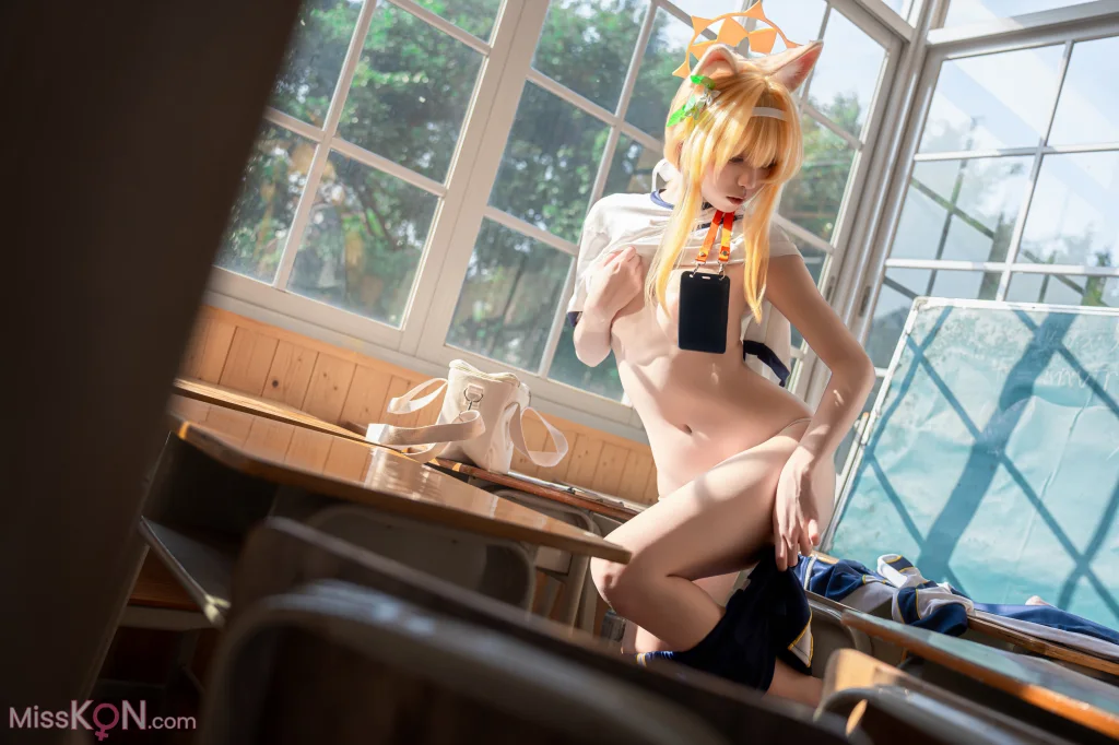 Coser@纸悦Etsu_ko: 玛丽体操服 (64 photos)