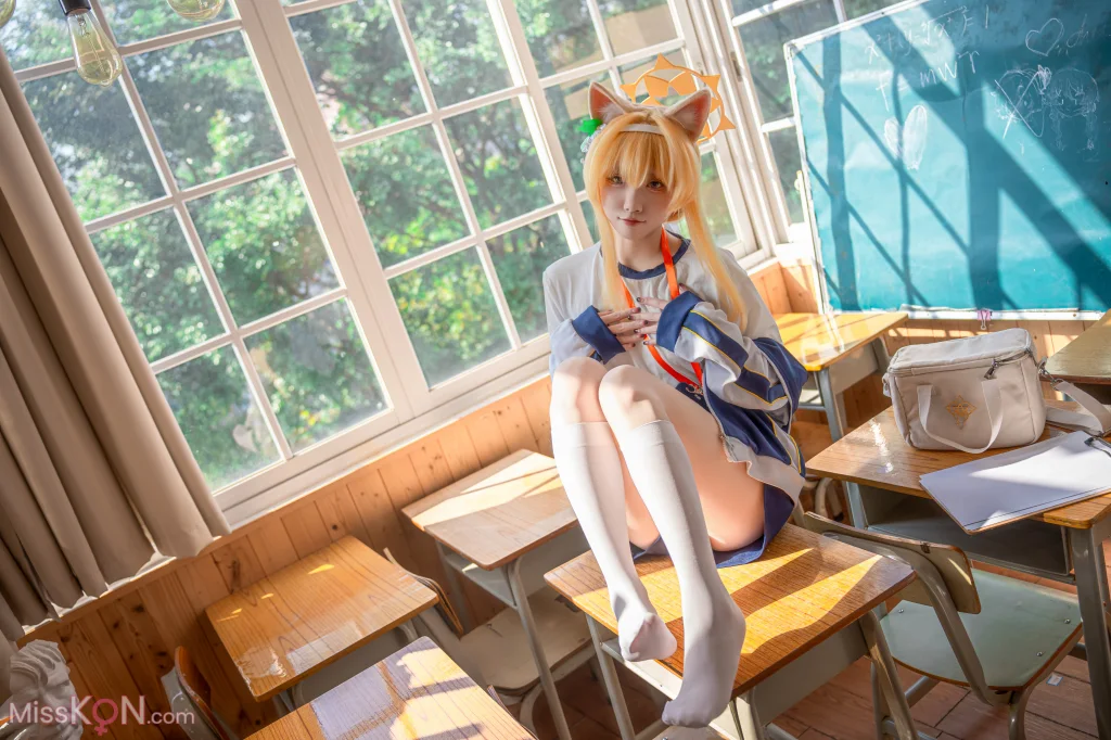 Coser@纸悦Etsu_ko: 玛丽体操服 (64 photos)