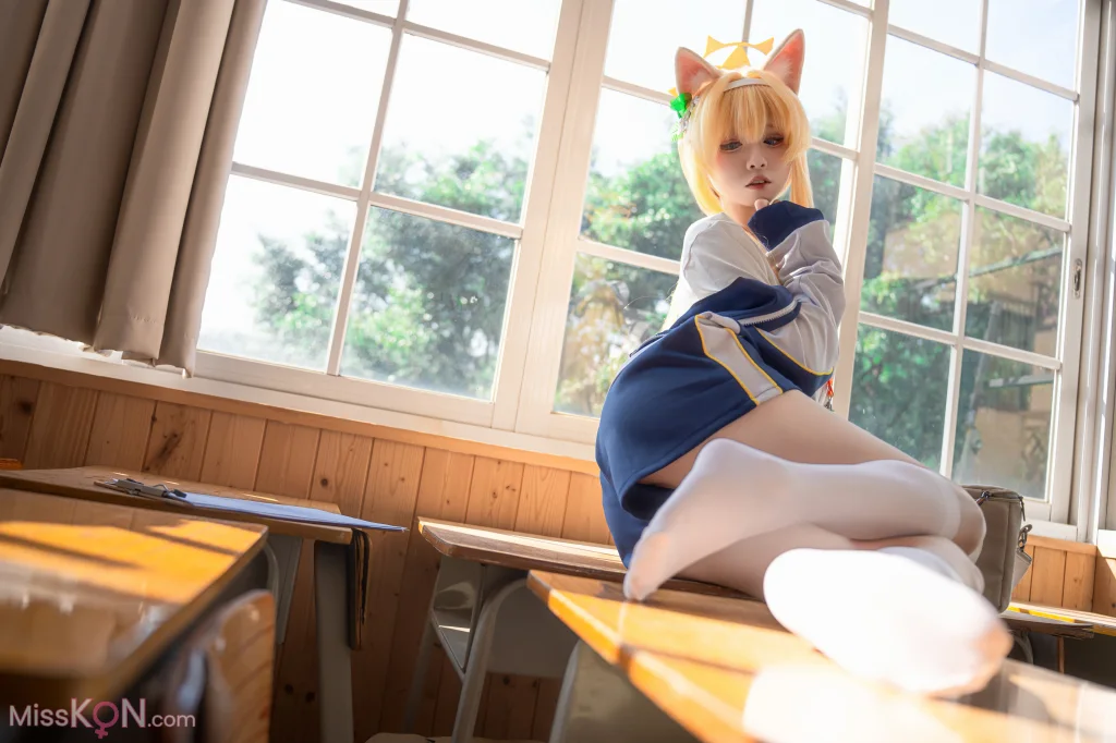 Coser@纸悦Etsu_ko: 玛丽体操服 (64 photos)