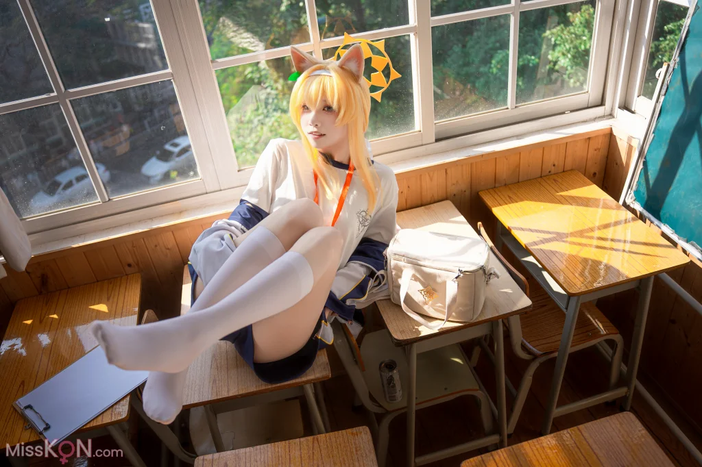 Coser@纸悦Etsu_ko: 玛丽体操服 (64 photos)