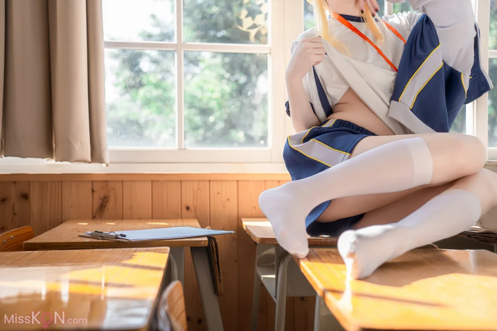 Coser@纸悦Etsu_ko: 玛丽体操服 (64 photos)