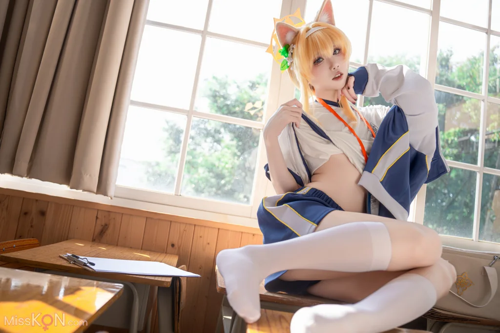 Coser@纸悦Etsu_ko: 玛丽体操服 (64 photos)