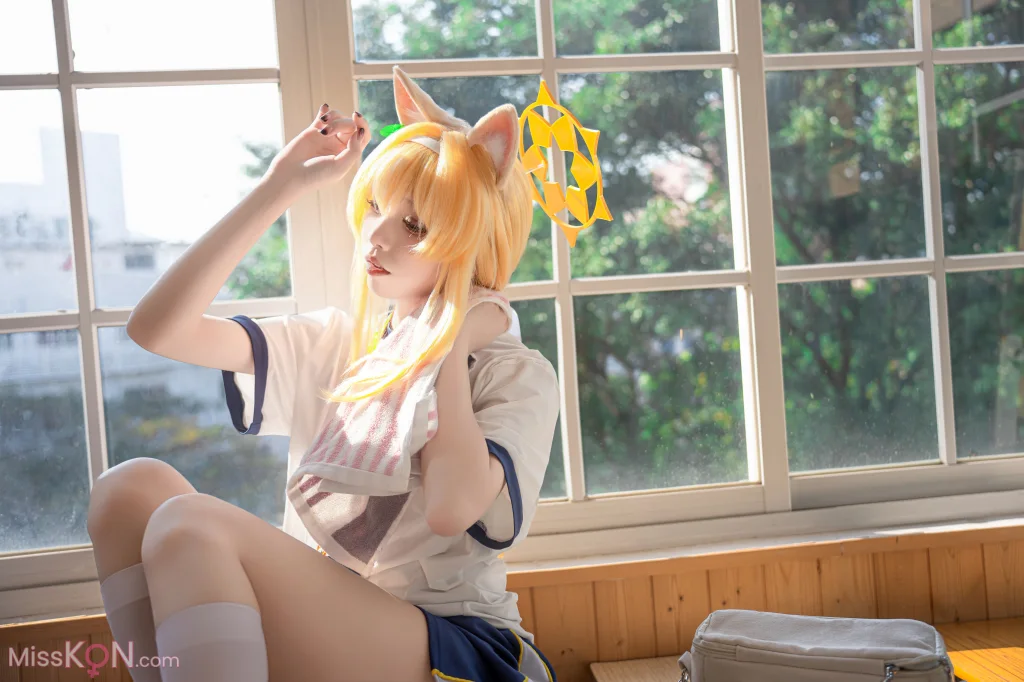 Coser@纸悦Etsu_ko: 玛丽体操服 (64 photos)