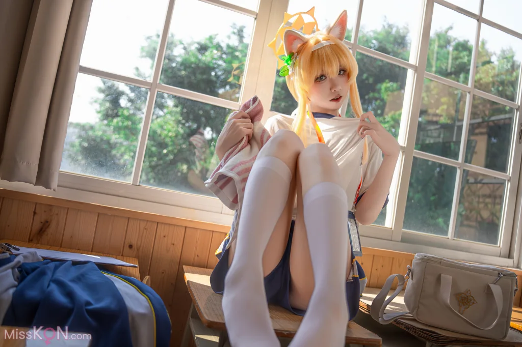 Coser@纸悦Etsu_ko: 玛丽体操服 (64 photos)
