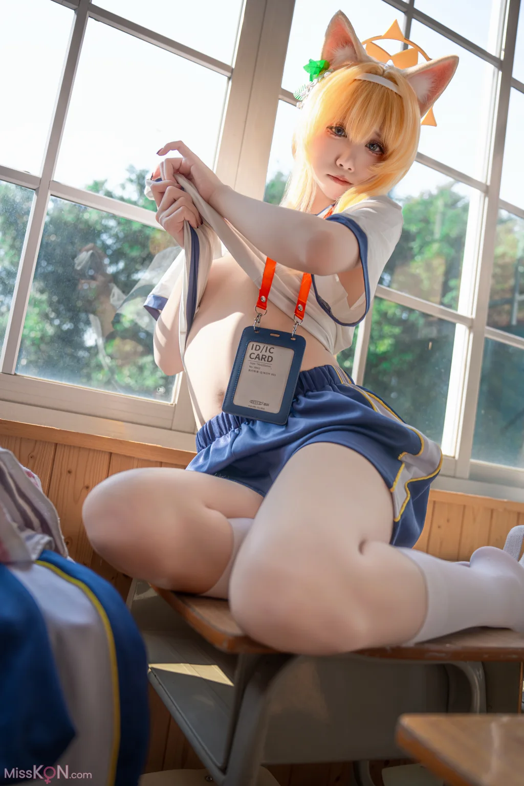 Coser@纸悦Etsu_ko: 玛丽体操服 (64 photos)
