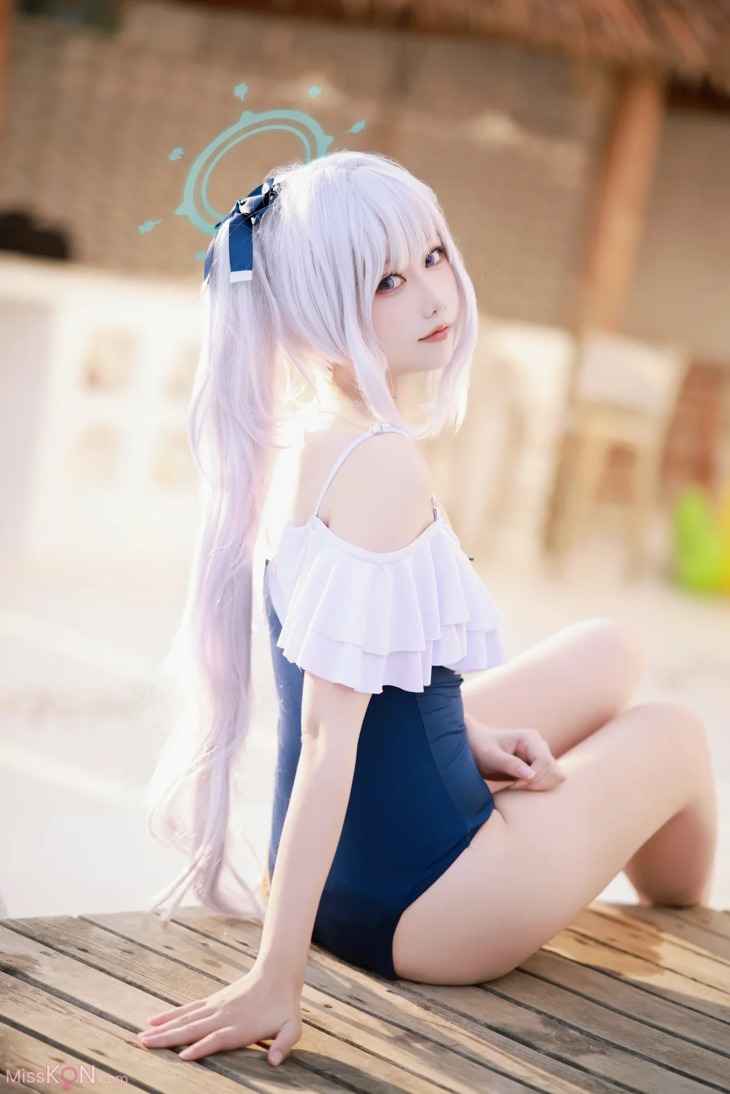 Coser@lunananya: 宫子泳装 (20 photos)
