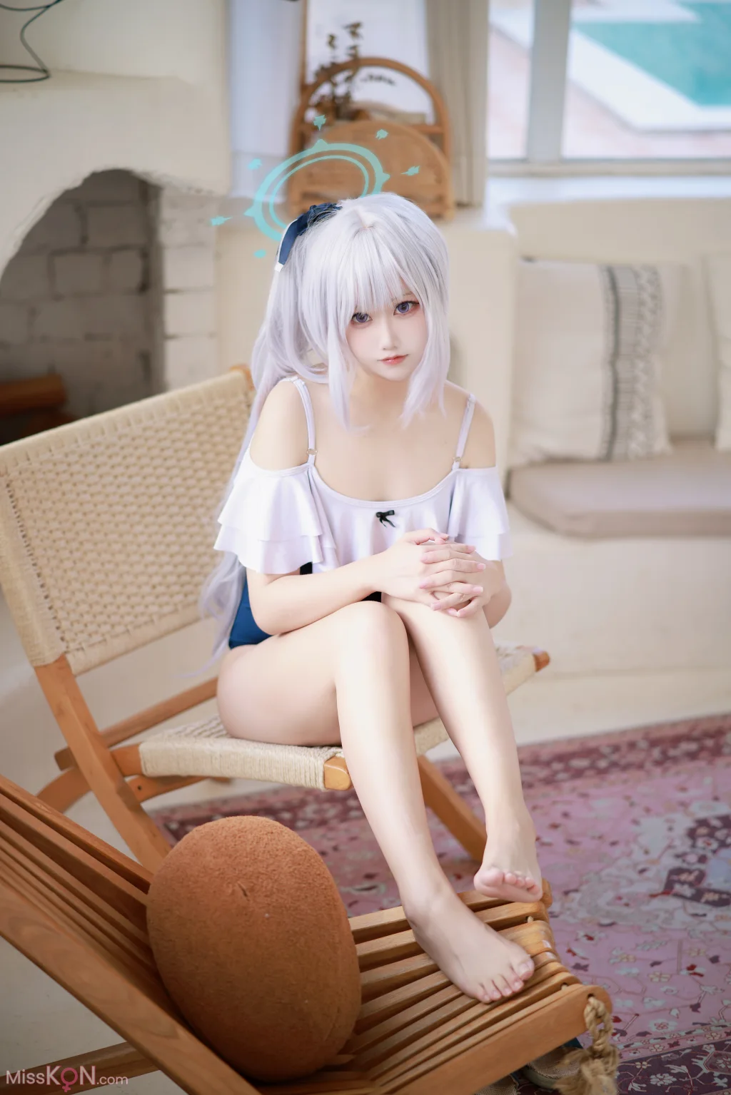 Coser@lunananya: 宫子泳装 (20 photos)