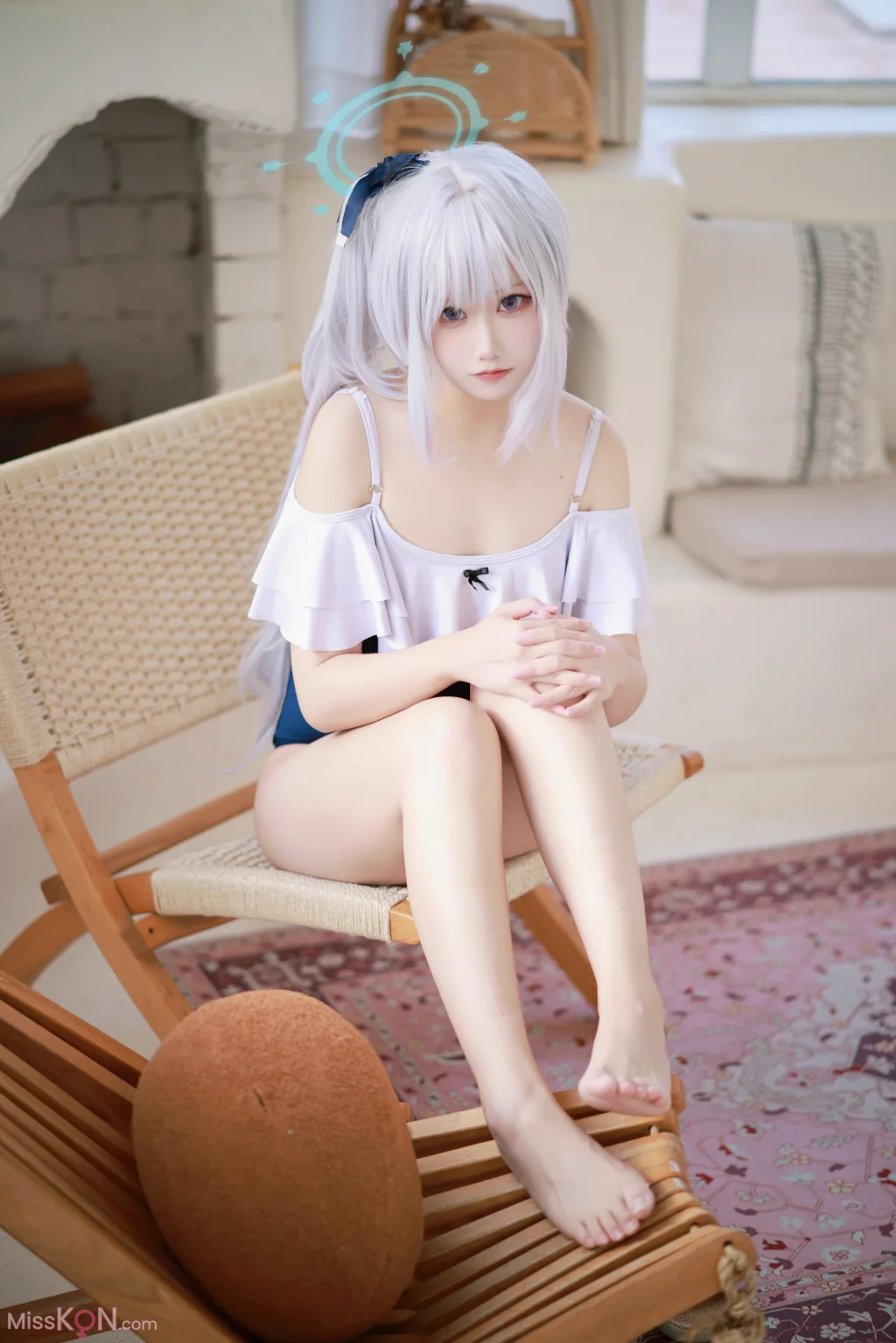 Coser@lunananya: 宫子泳装 (20 photos)