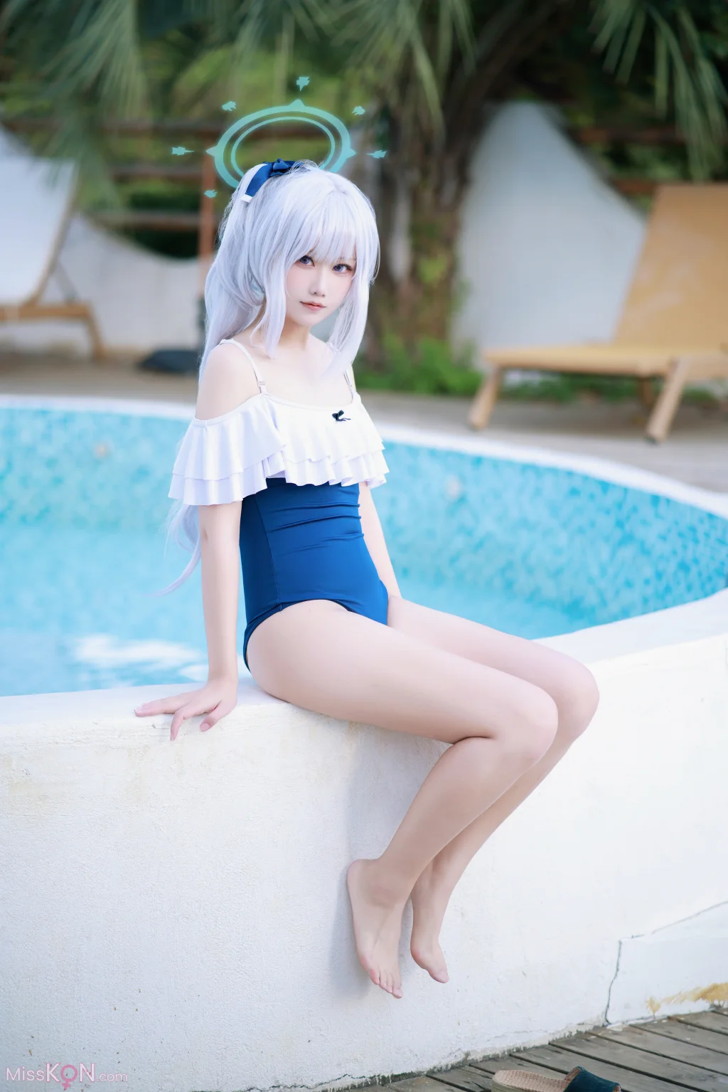 Coser@lunananya: 宫子泳装 (20 photos)