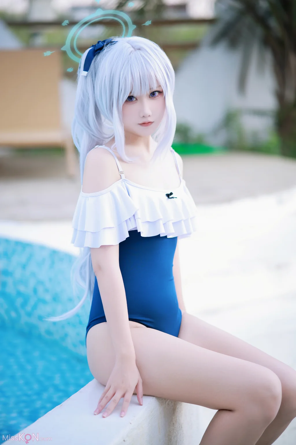 Coser@lunananya: 宫子泳装 (20 photos)